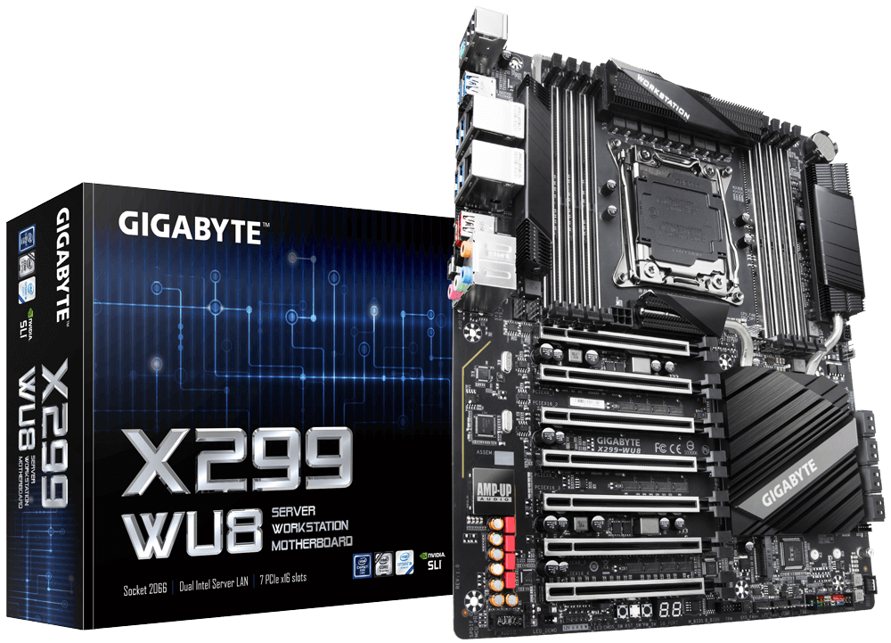GIGABYTE X299-WU8 motherboard Intel® X299 LGA 2066 (Socket R4) SSI CEB