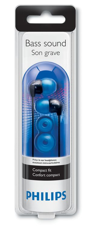 Philips SHE3500BL/28 headphones/headset Wired In-ear Calls/Music Blue – image 2