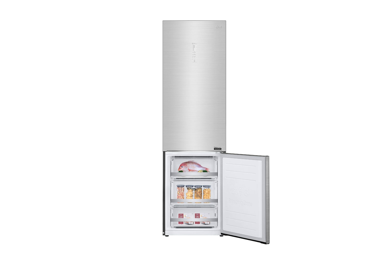 LG GBB92STABP fridge-freezer Freestanding – image 4