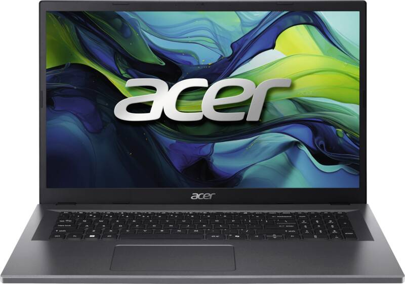 Acer Aspire Go 17 AG17-31P-33AJ Intel Core 3 N355 Laptop 43.9 cm (17.3") Full HD 16 GB LPDDR5-SDRAM 512 GB SSD Wi-Fi 6 (802.11ax) Windows 11 Home Grey