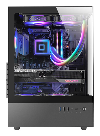 Mars Gaming MC-XO Midi Tower Black – image 2