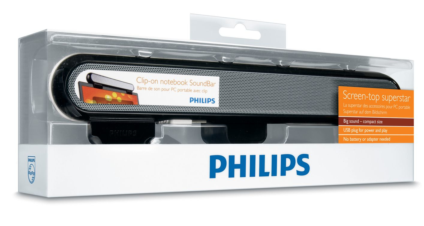 Philips Notebook SoundBar SPA5210B/97 – image 2