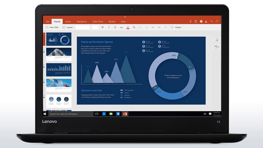 Lenovo 13 + Office 2016 Home & Business – image 1