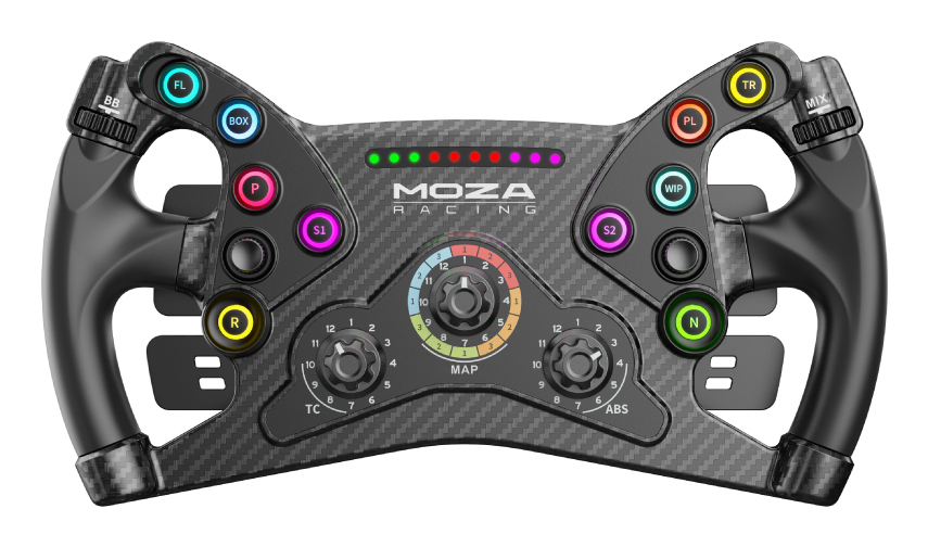 Moza Racing RS047 periferica di gioco Nero Volante PC