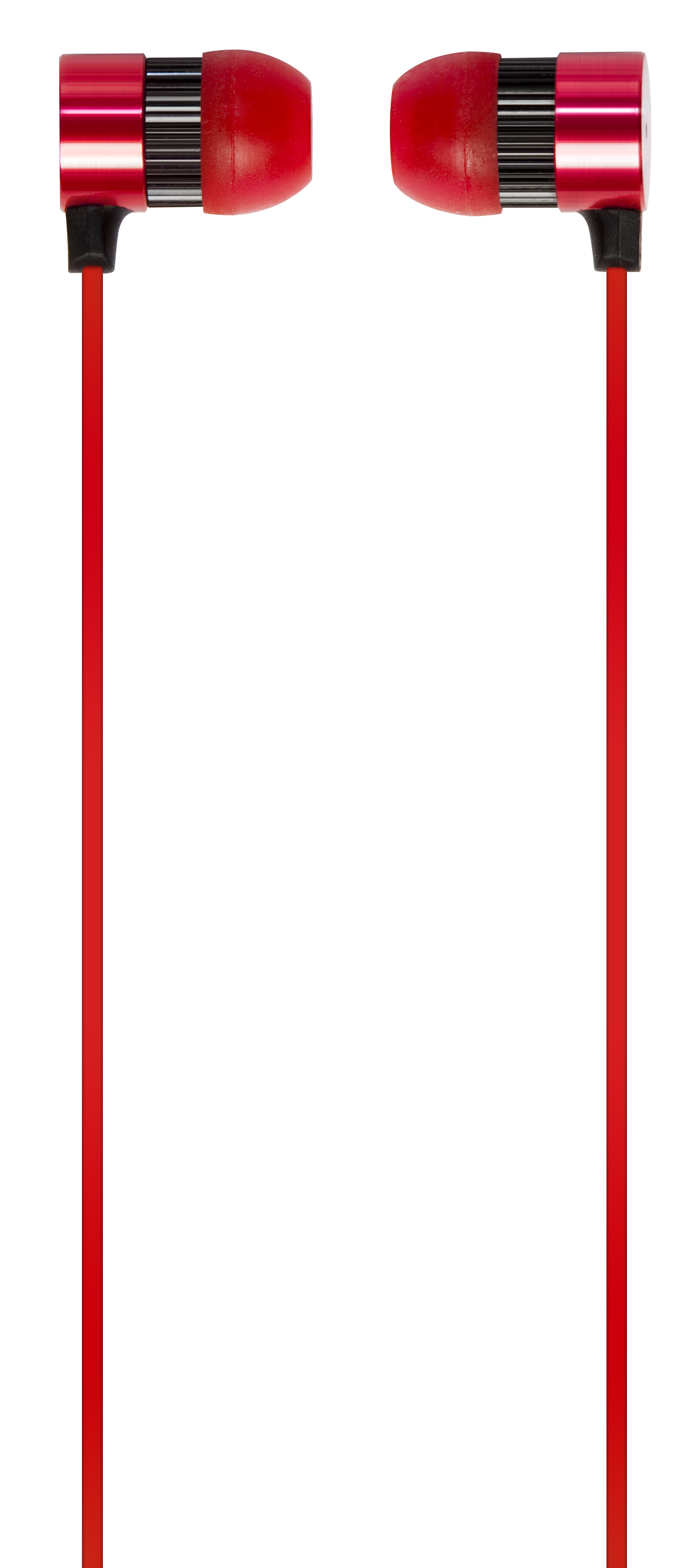 Verbatim Active Earphones with Microphone - Red – image 1