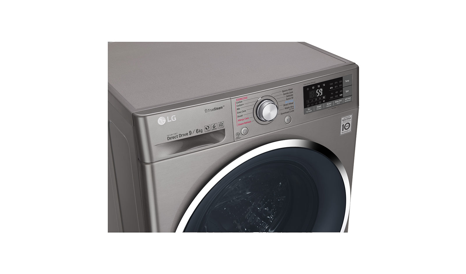 LG F4J8FHP2S washer dryer Freestanding Front-load Brown – image 7