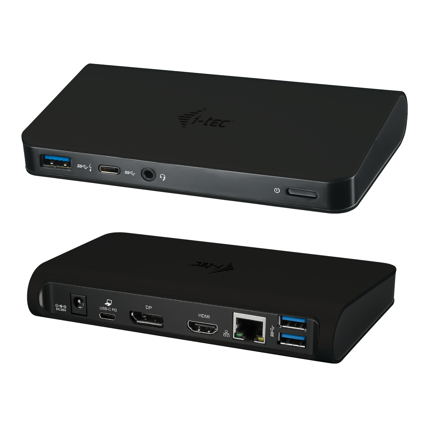 i-tec USB-C Dual Display MST Docking Station + Power Delivery