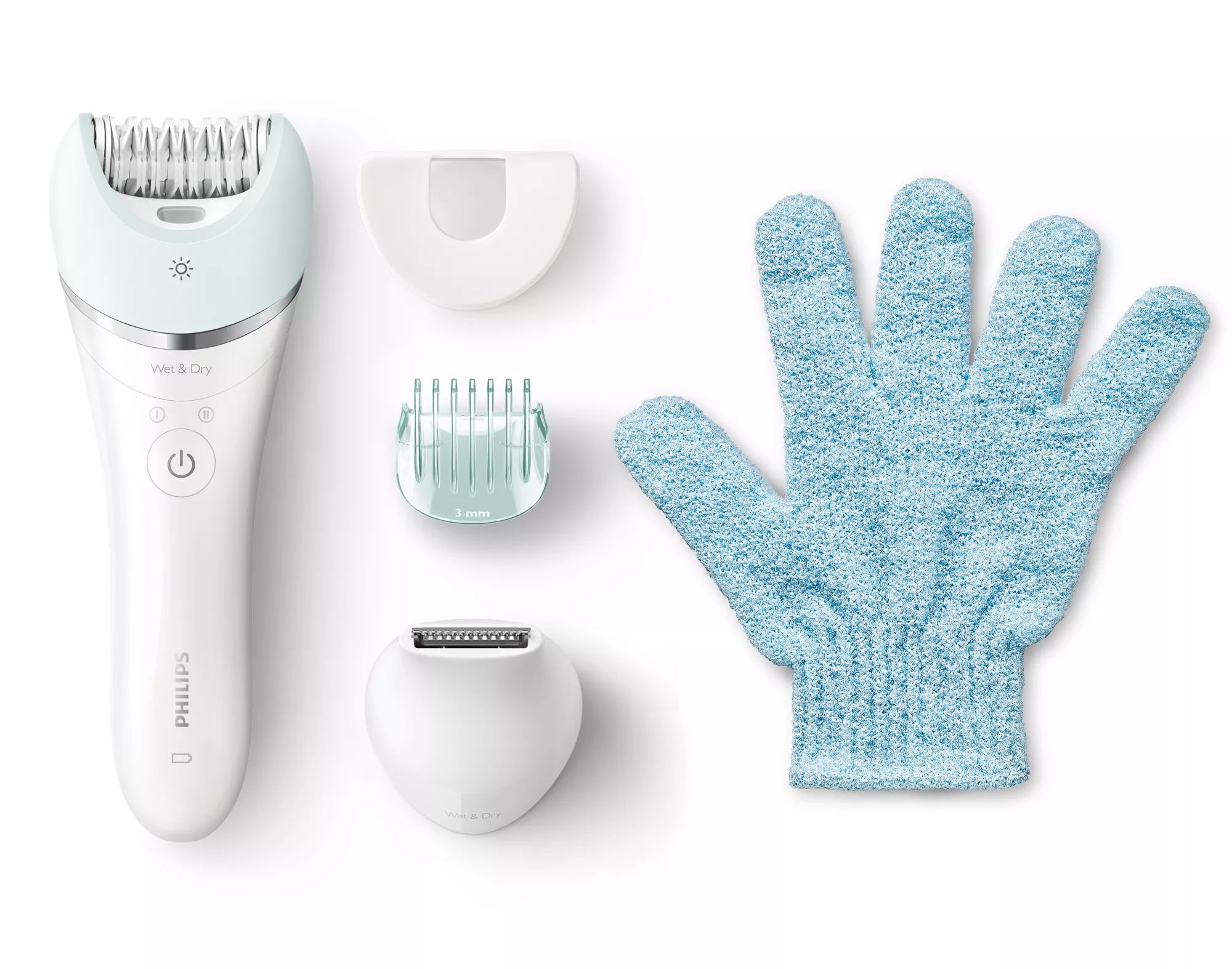 Philips Satinelle Advanced BRE611/00 epilator Blue, White