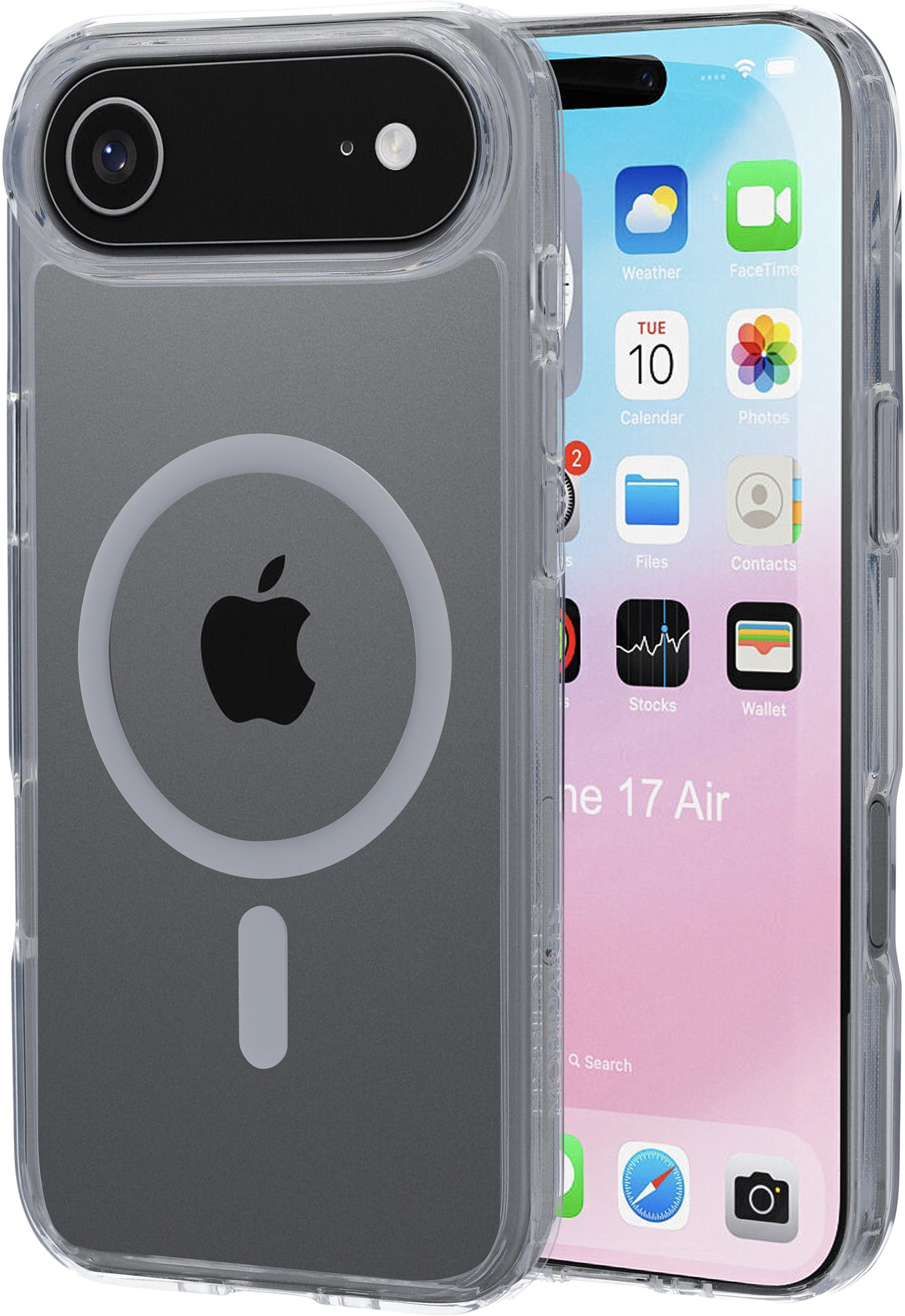 Mobiparts Hardcover Apple iPhone Air Clear (Magsafe Compatible)