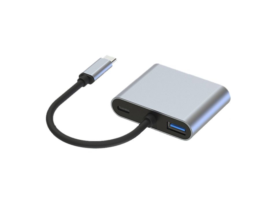 Conceptronic DONN16G Wired USB 3.2 Gen 1 (3.1 Gen 1) Type-C Grey – image 3