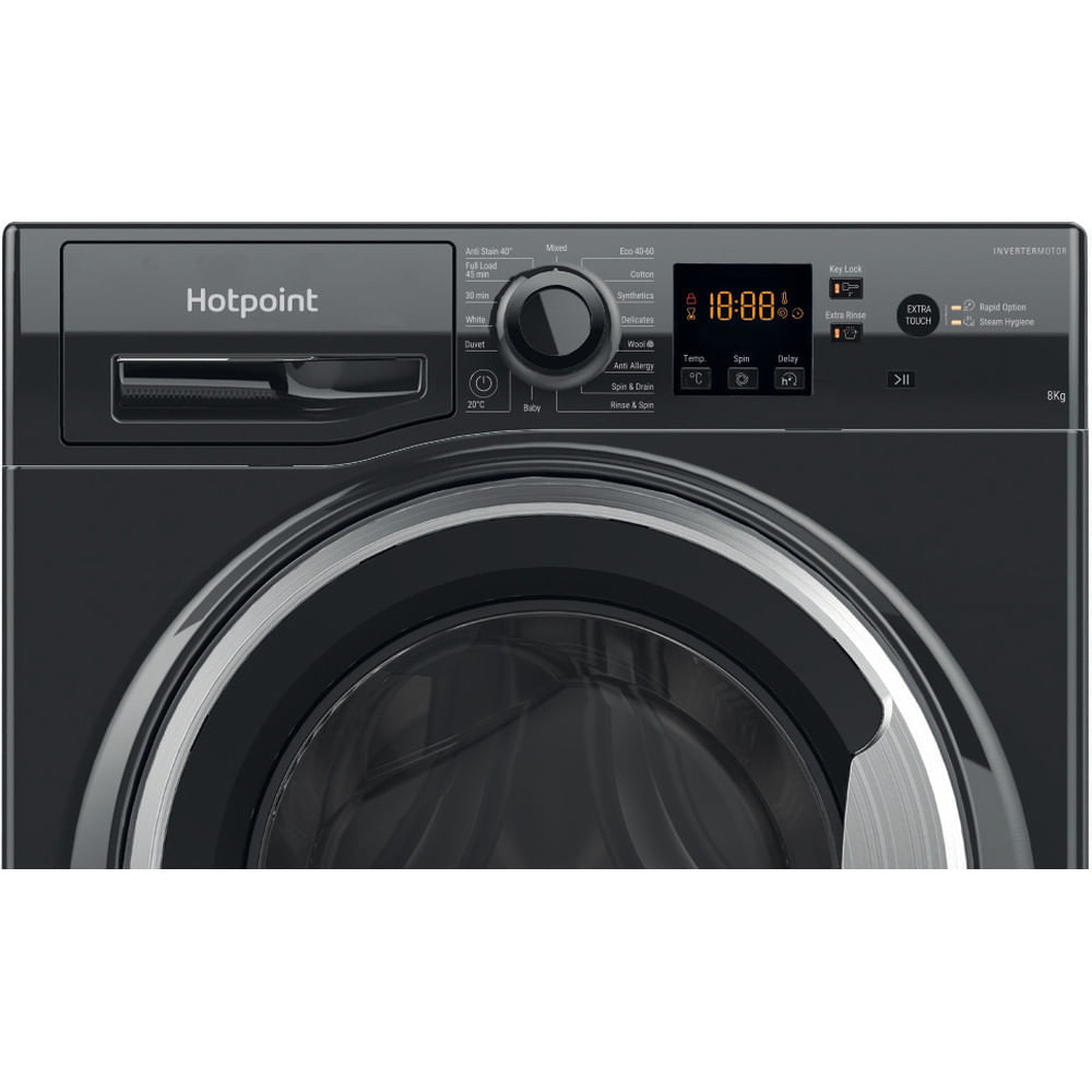 Hotpoint NSWM845CBSUKN washing machine Front-load – image 9