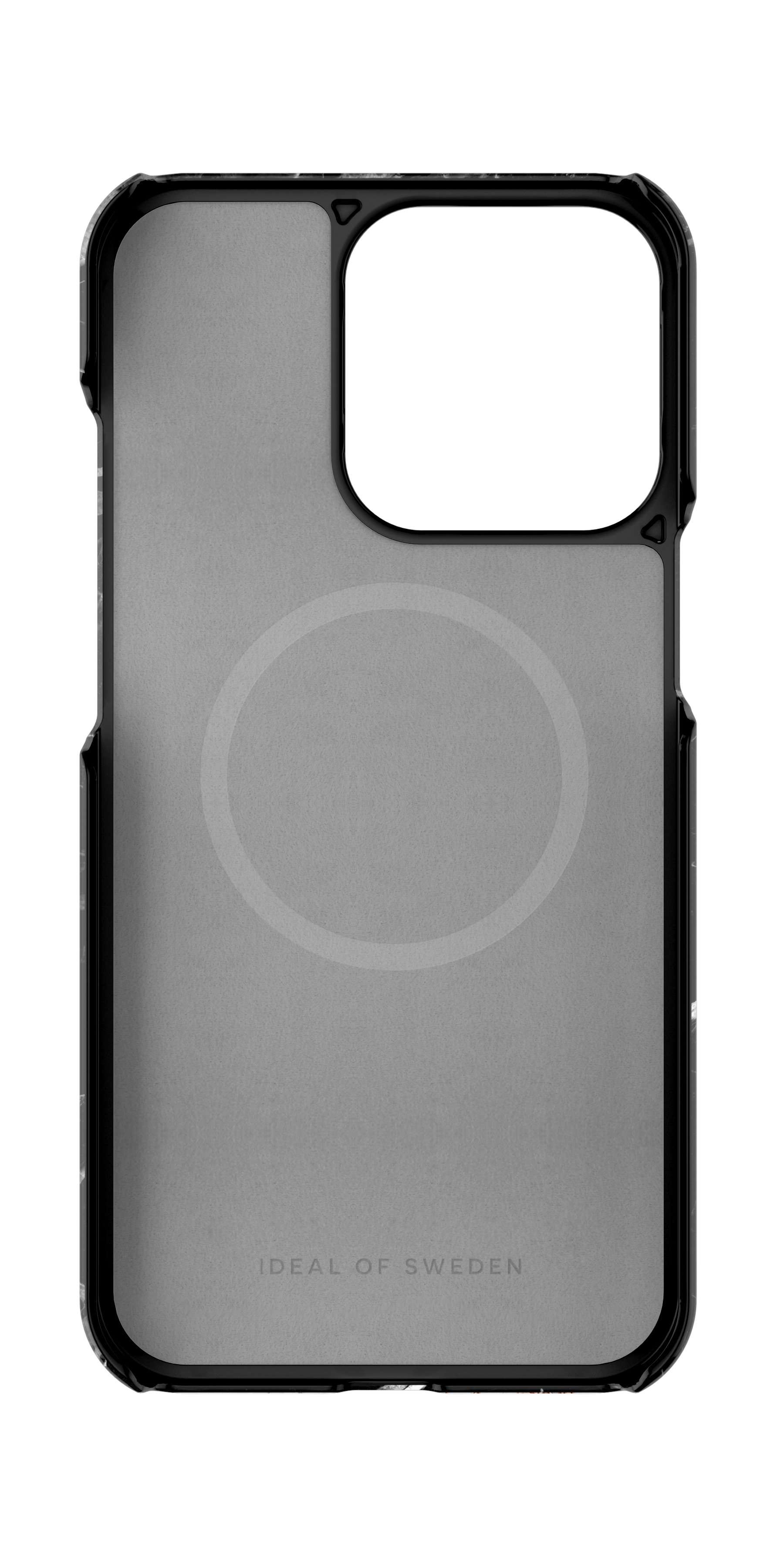iDeal of Sweden Printed Case MagSafe iPhone 14 Pro Black Thunder Marble – image 2