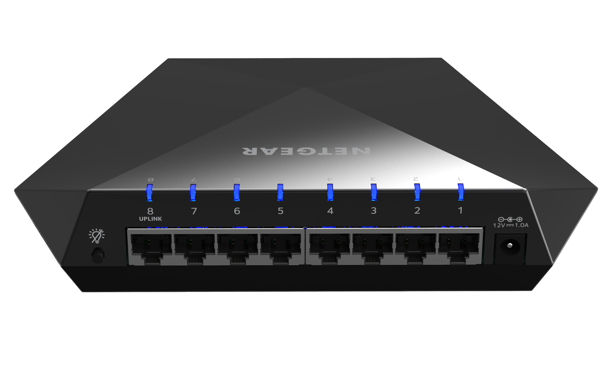 NETGEAR GS808E Managed L2/L3 Gigabit Ethernet (10/100/1000) Black – image 3