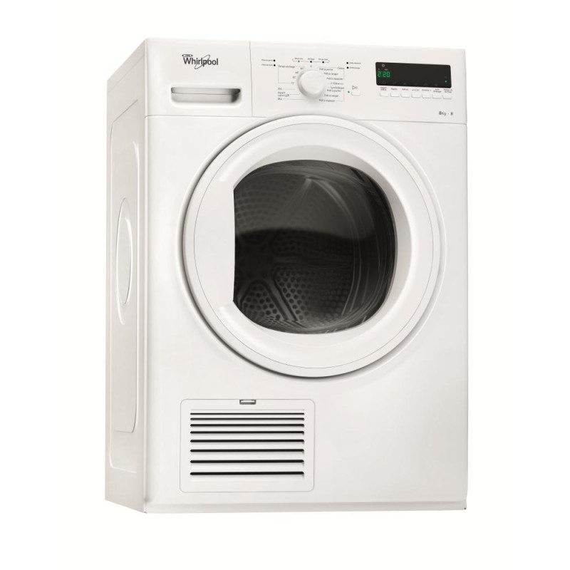 Whirlpool DGELX80110 tumble dryer Freestanding Front-load