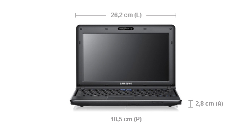 Samsung N N140-KA02IT Intel Pentium Mobile N270 Netbook – image 9