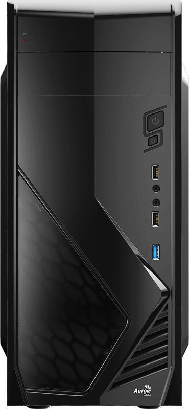 Aerocool CS‐1102 Midi Tower Black