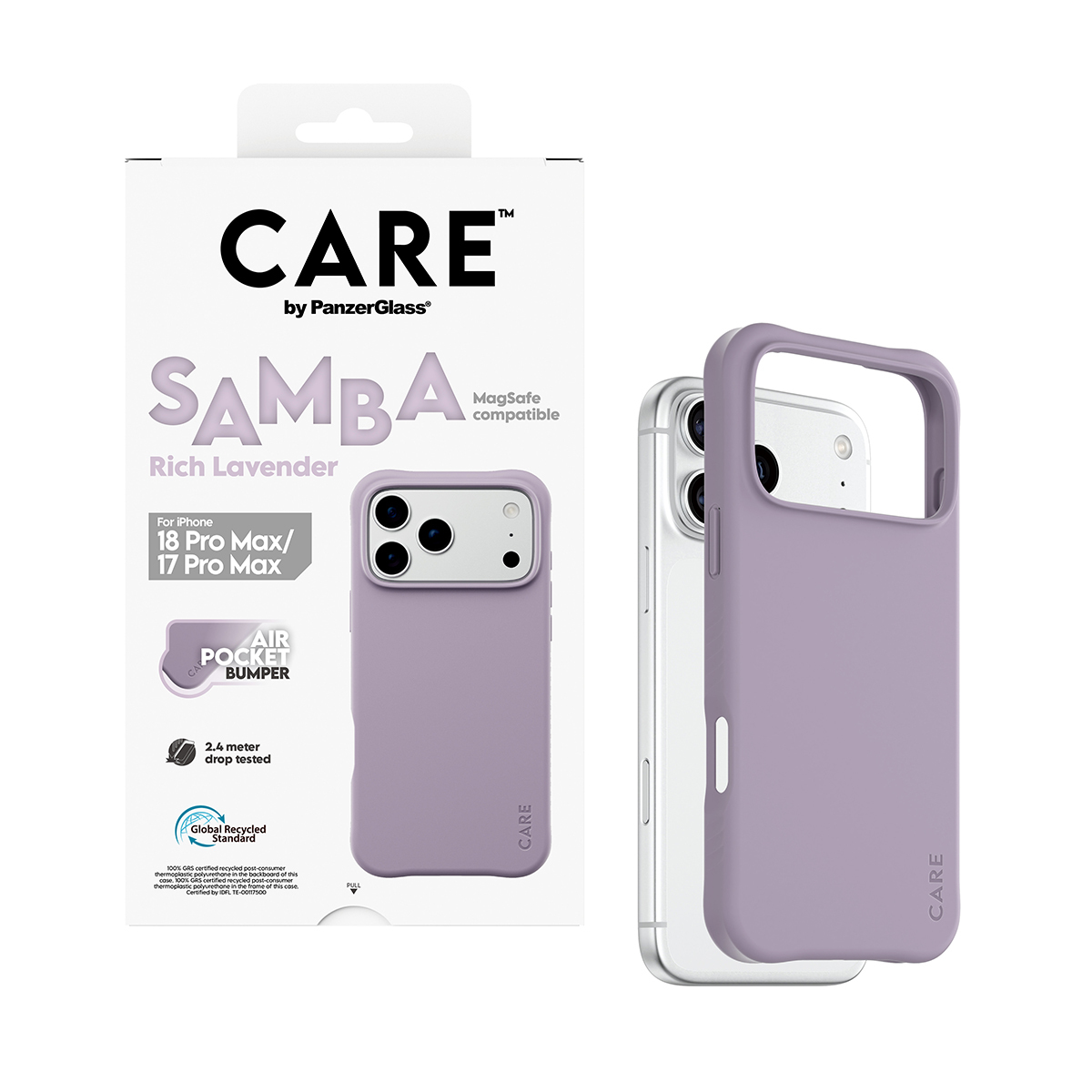 PanzerGlass CARE™ by PanzerGlass® Samba Case Rich Lavender w. White MagSafe iPhone 18 Pro Max | 17 Pro Max – image 5