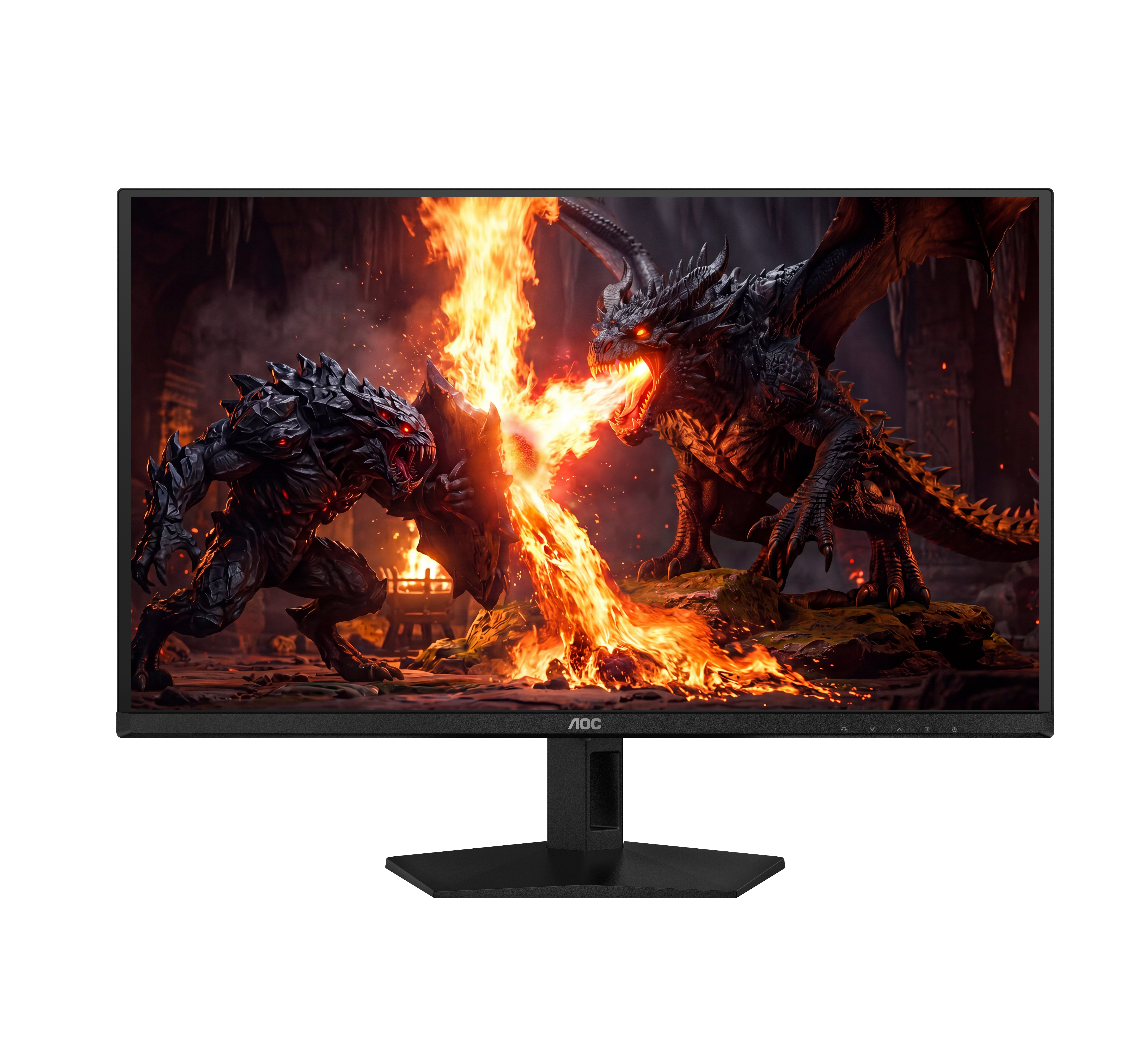 AOC G4 Q27G41ZDF computer monitor 67.3 cm (26.5″) 2560 x 1440 pixels Quad HD QD-OLED Black, Red image 5