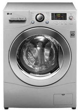 LG F1280CDP2 washer dryer Freestanding Front-load White