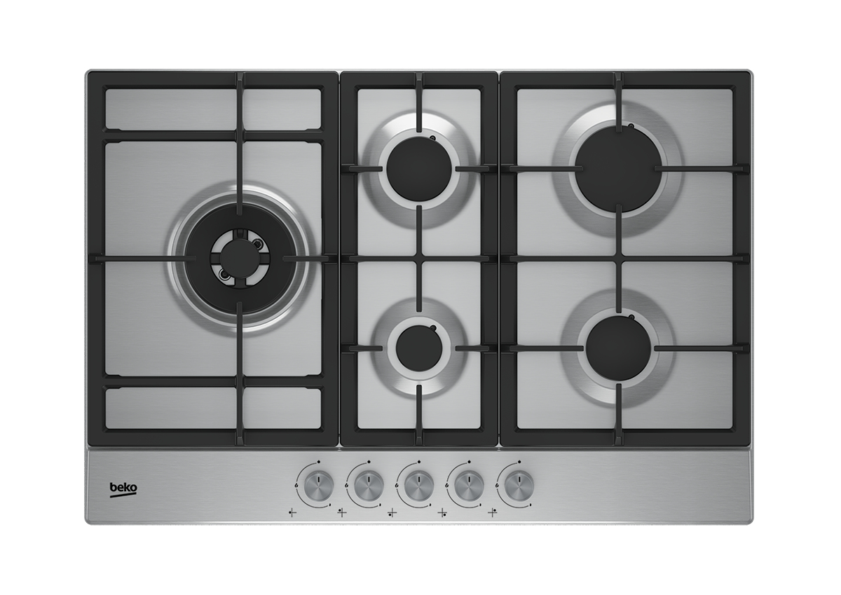 Beko HQAW75225SX hob Stainless steel Built-in – image 1