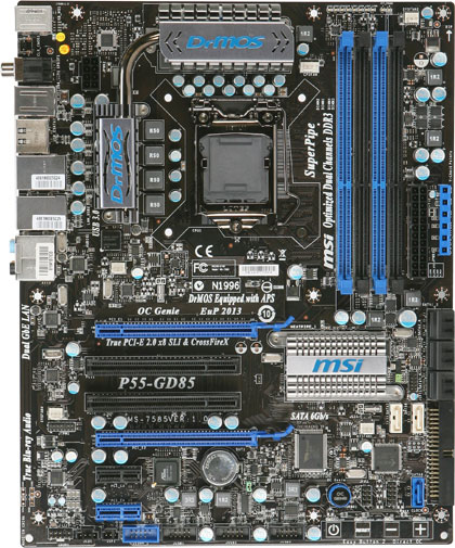 MSI P55-GD85 LGA 1156 (Socket H) ATX – image 1
