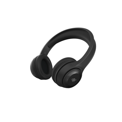 IFROGZ Aurora Headset Wired & Wireless Head-band Calls/Music Bluetooth Black – image 1