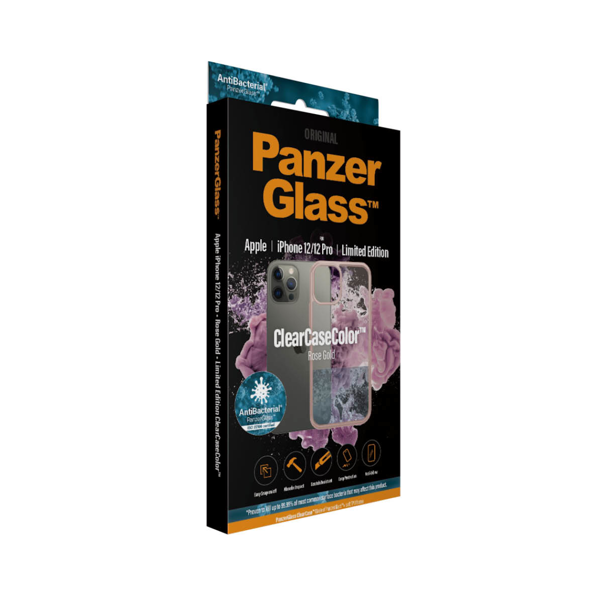 PanzerGlass ® ClearCaseColor™ iPhone 12 | 12 Pro - Rose Gold Limited Edition – image 5