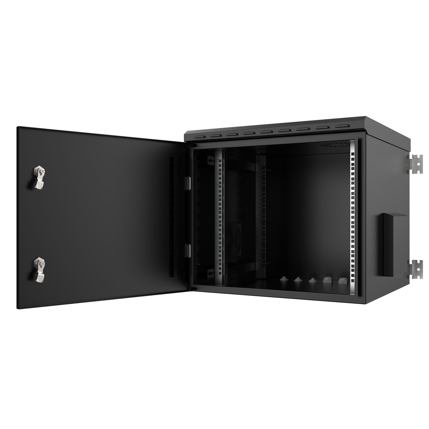 Lanview RWMIP55W09U60B rack cabinet 9U Black – image 2