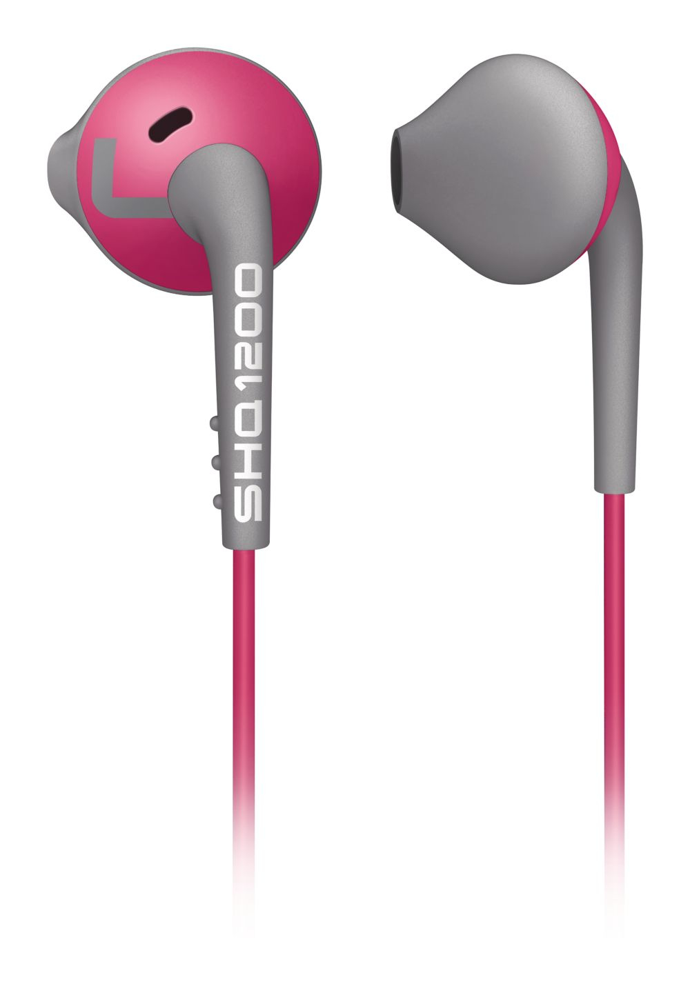 Philips ActionFit SHQ1200PK/28 headphones/headset Wired In-ear Sports Grey, Pink