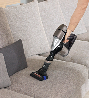 Tefal TY9079RO stick vacuum/electric broom 2-in-1 stick vacuum Battery Dry Foam Black, Silver – image 5