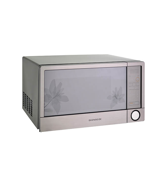 Daewoo KOR-1N5AM microwave Silver, Stainless steel Solo microwave Countertop – image 4