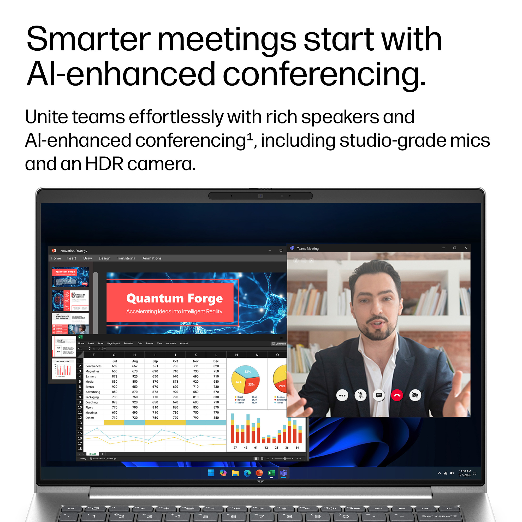 HP DW6K8ET laptop Copilot+ PC AMD Ryzen™ AI 5 – image 8