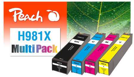 Peach 0F320021 ink cartridge 4 pc(s) Compatible High (XL) Yield Black, Cyan, Magenta, Yellow