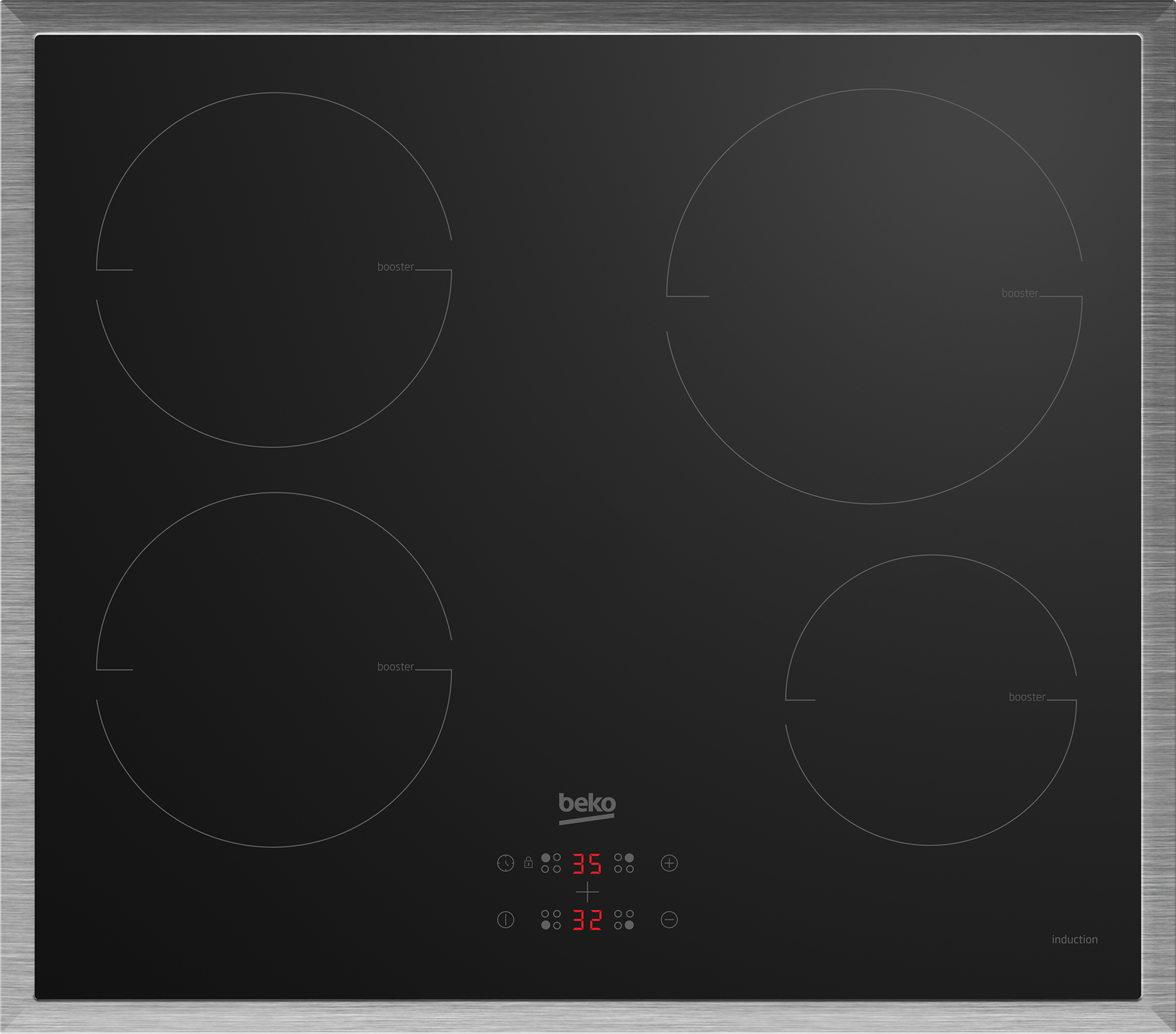 Beko BBSM12340XFP cooking appliance set Zone induction hob Electric – image 6