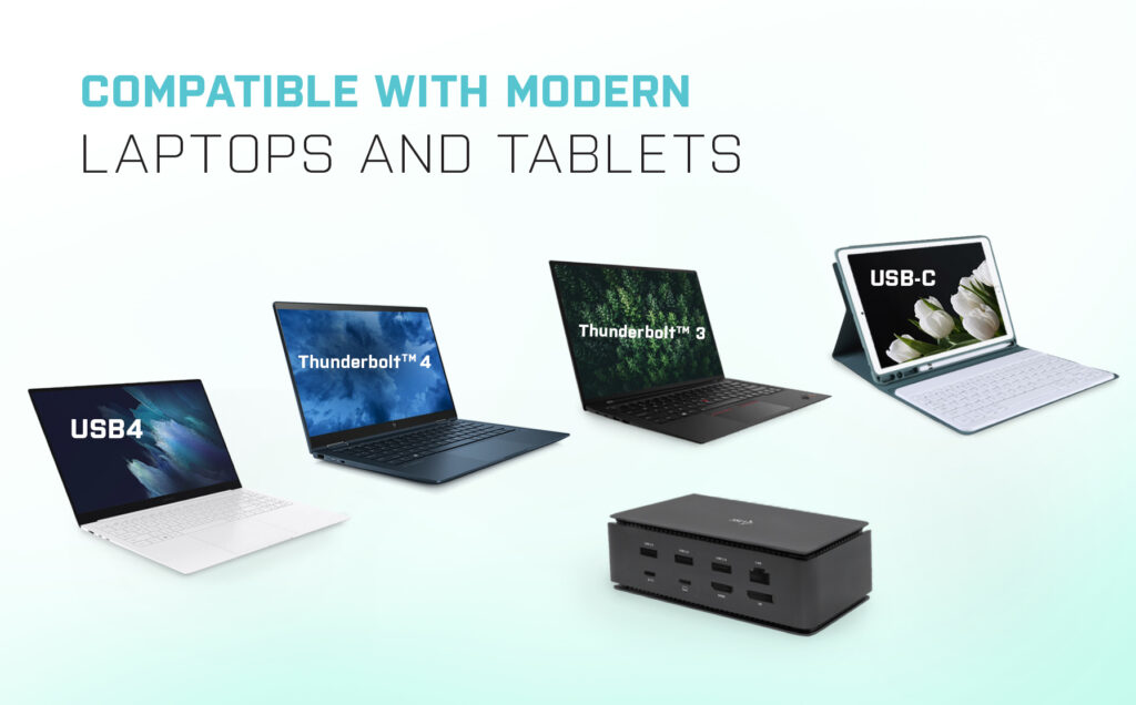 i-tec Metal USB4 Docking station Dual 4K HDMI DP + Power Delivery – image 4