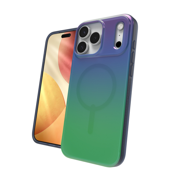 ZAGG Milan Snap coque de protection pour téléphones portables 17,5 cm (6.9") Housse Vert, Bleu