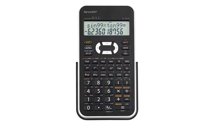 Sharp EL-531XBWH calculator Pocket Scientific Black