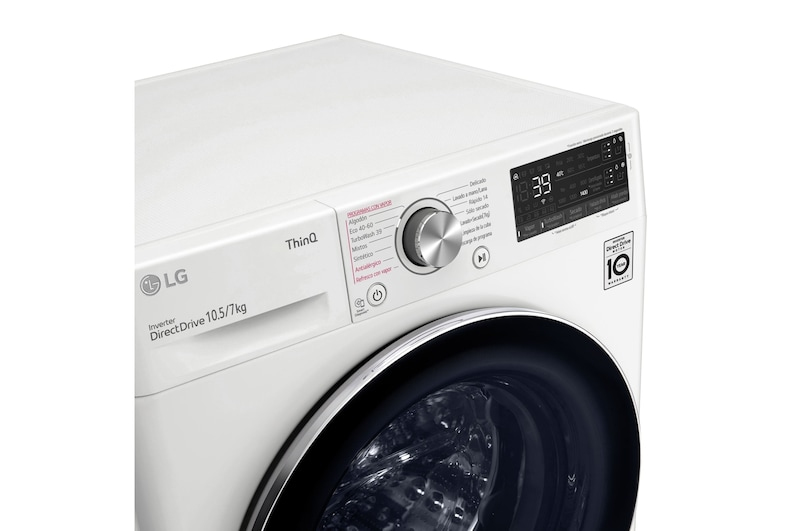 LG F4DV7510S2W washer dryer Freestanding Front-load White – image 4