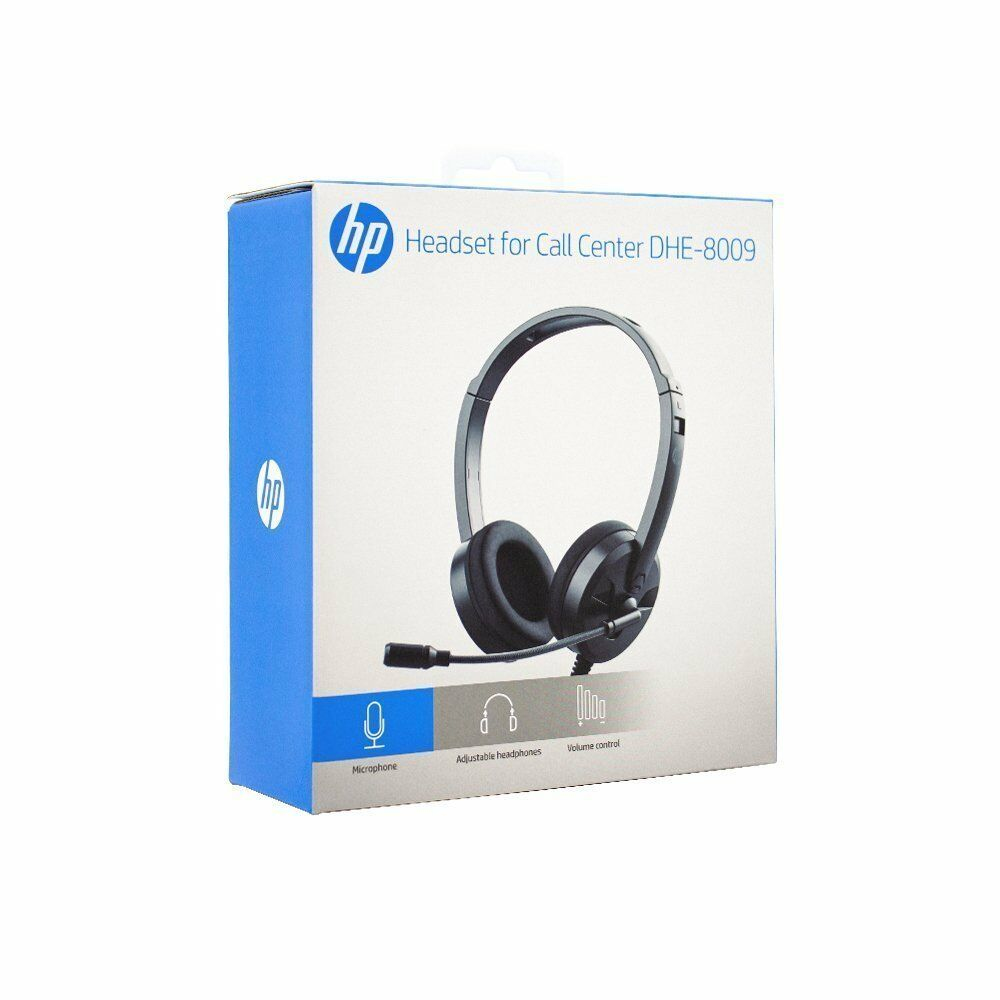 HP 194R3AA headphones/headset Wired Head-band Office/Call center Black – image 2