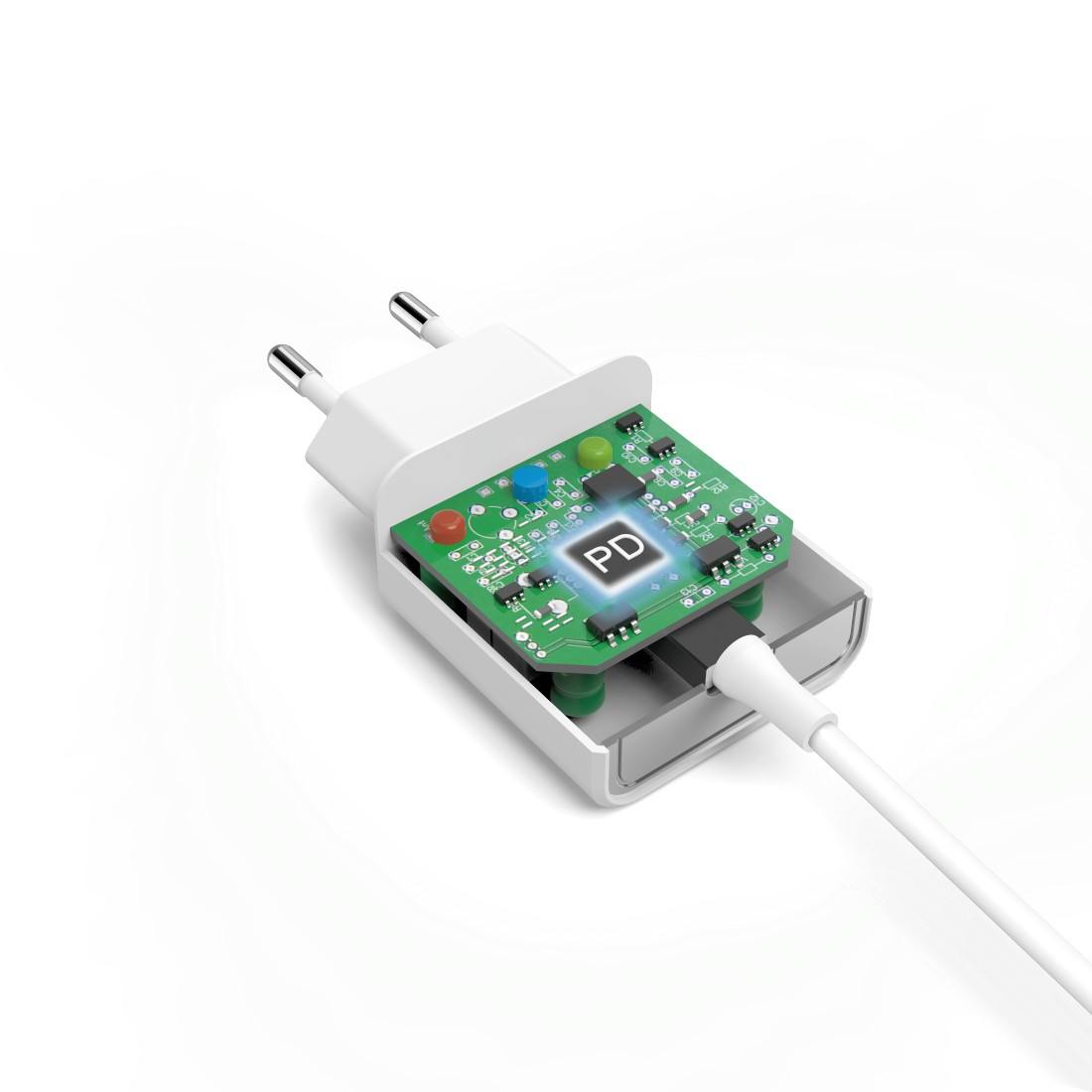 Hama 00183314 mobile device charger Smartphone White AC Fast charging Indoor – image 3