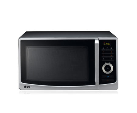 LG MH-6693NS microwave Black, Silver Countertop – image 1