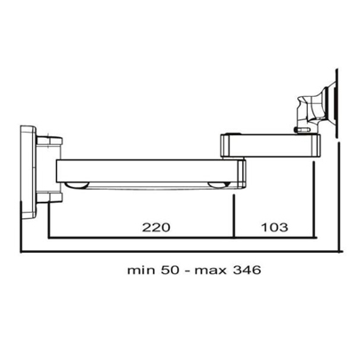 Nilox OM06172 TV mount/stand – image 2
