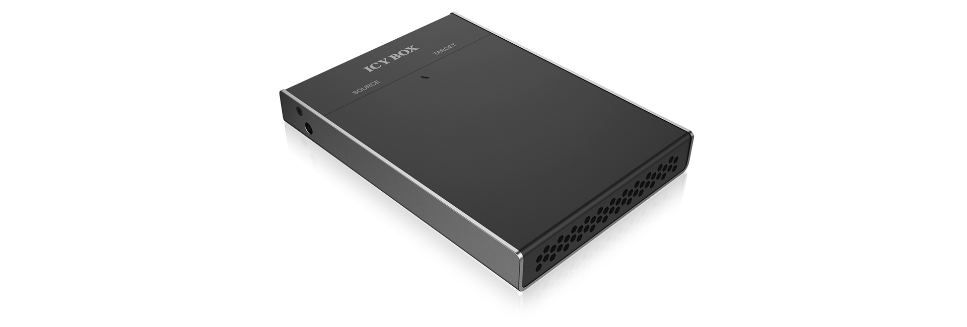 ICY BOX IB-2812CL-U3 USB 3.2 Gen 1 (3.1 Gen 1) Type micro-B Black – image 2