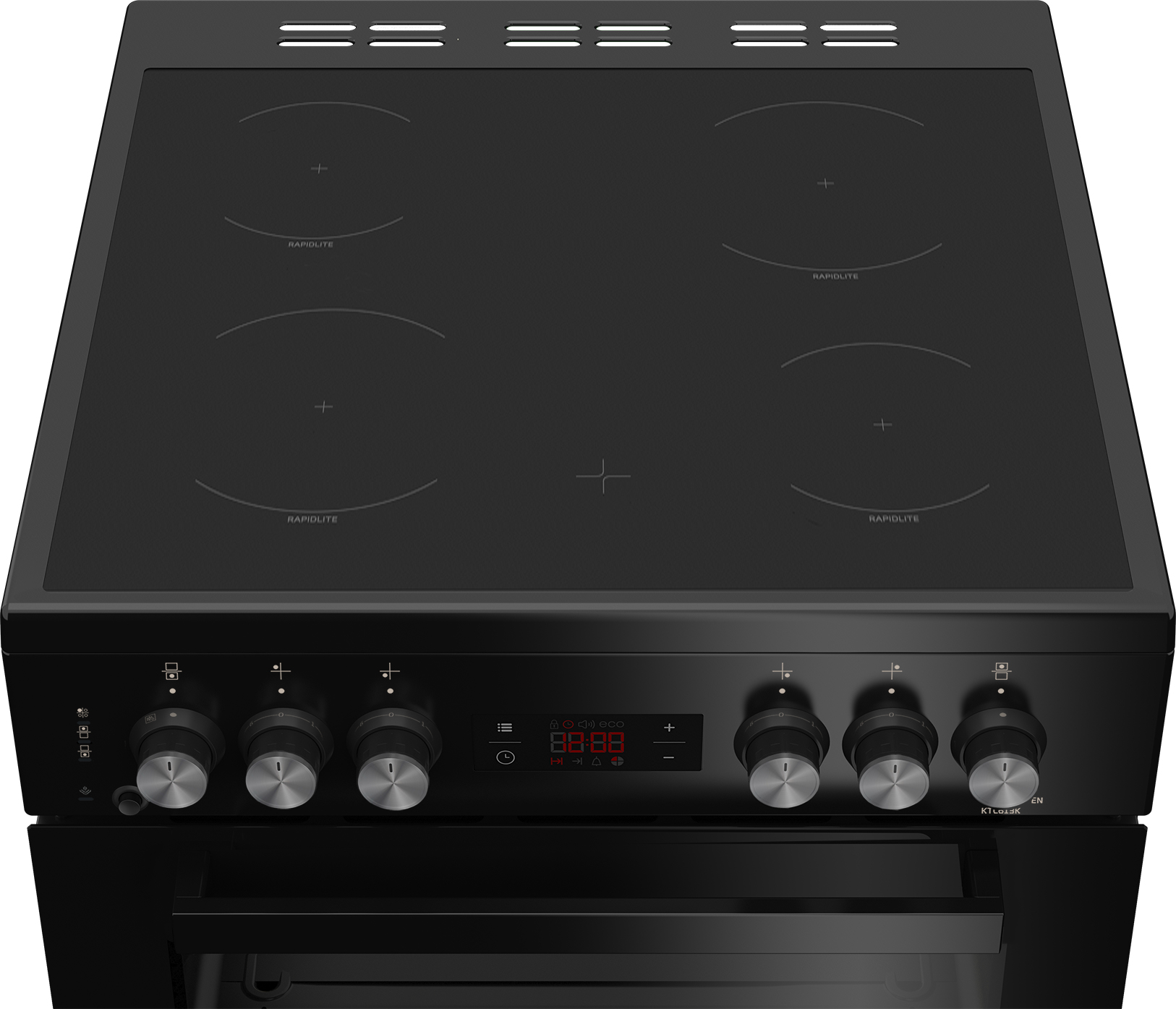 Beko KDCS663K 60 cm Double Oven Electric Cooker – image 3