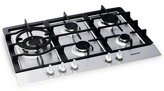 Samsung GN7A2IFXD hob Stainless steel Built-in Gas 5 zone(s) – image 2