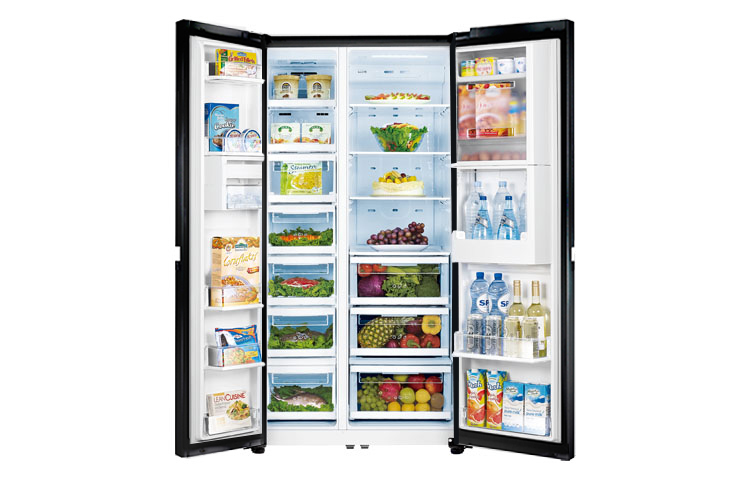 LG GC-M237JGNN side-by-side refrigerator Freestanding – image 2