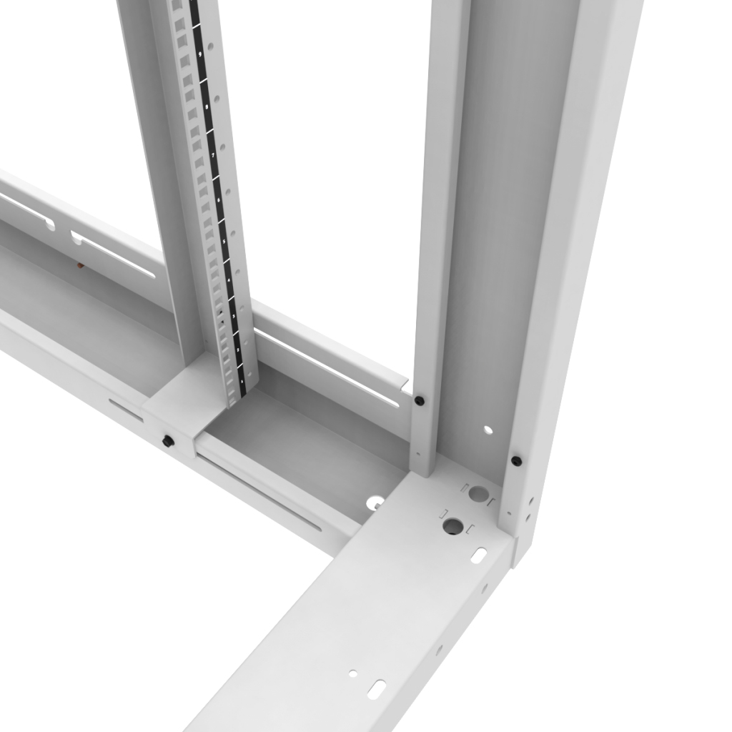 Vertiv GL42UG2EZ-2448-W-MSS rack cabinet 42U Floor mounted rack White – image 3