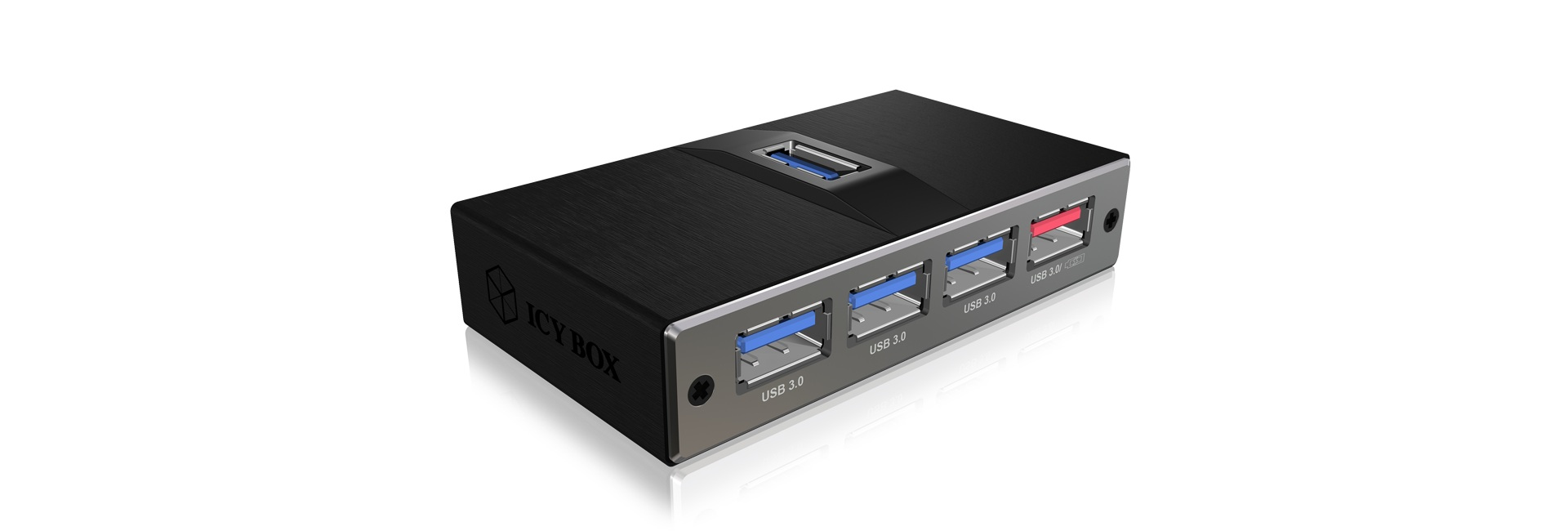 ICY BOX IB-AC617 USB 3.2 Gen 1 (3.1 Gen 1) Type-A 5000 Mbit/s Black – image 3