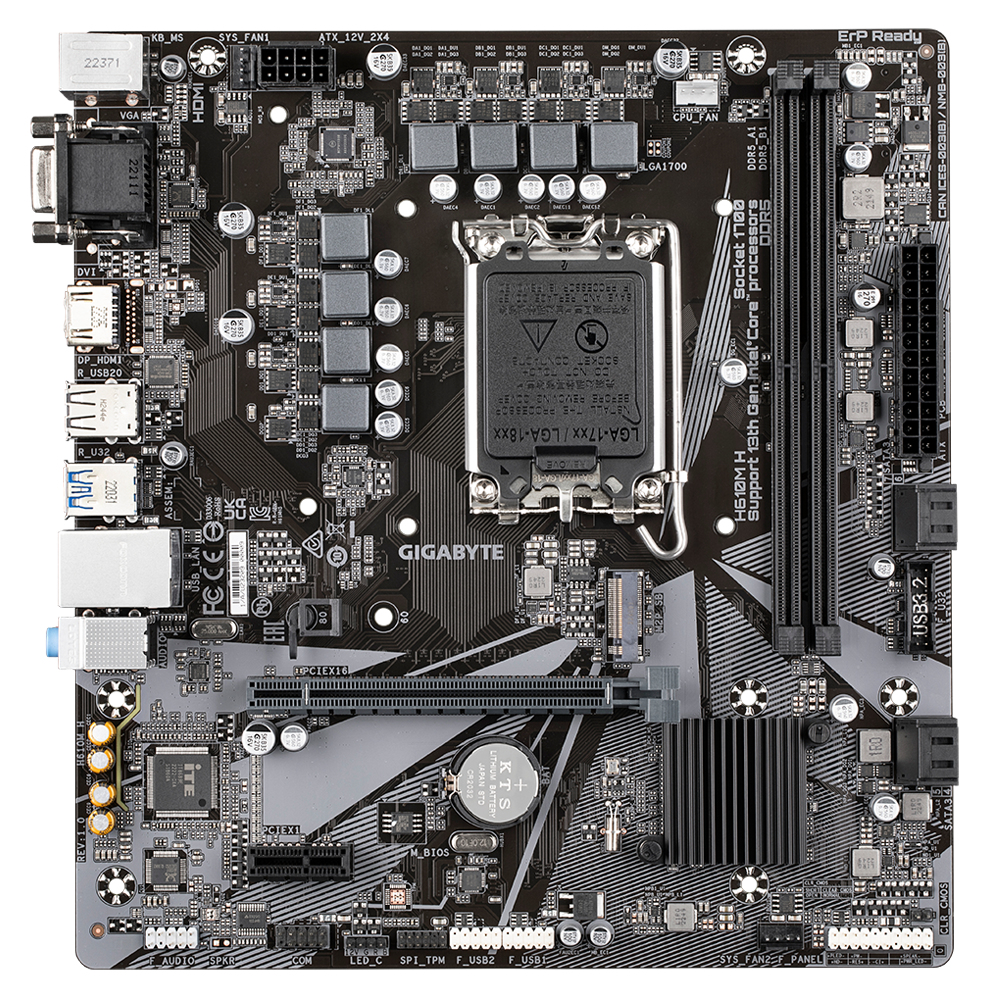 GIGABYTE H610M H – image 2