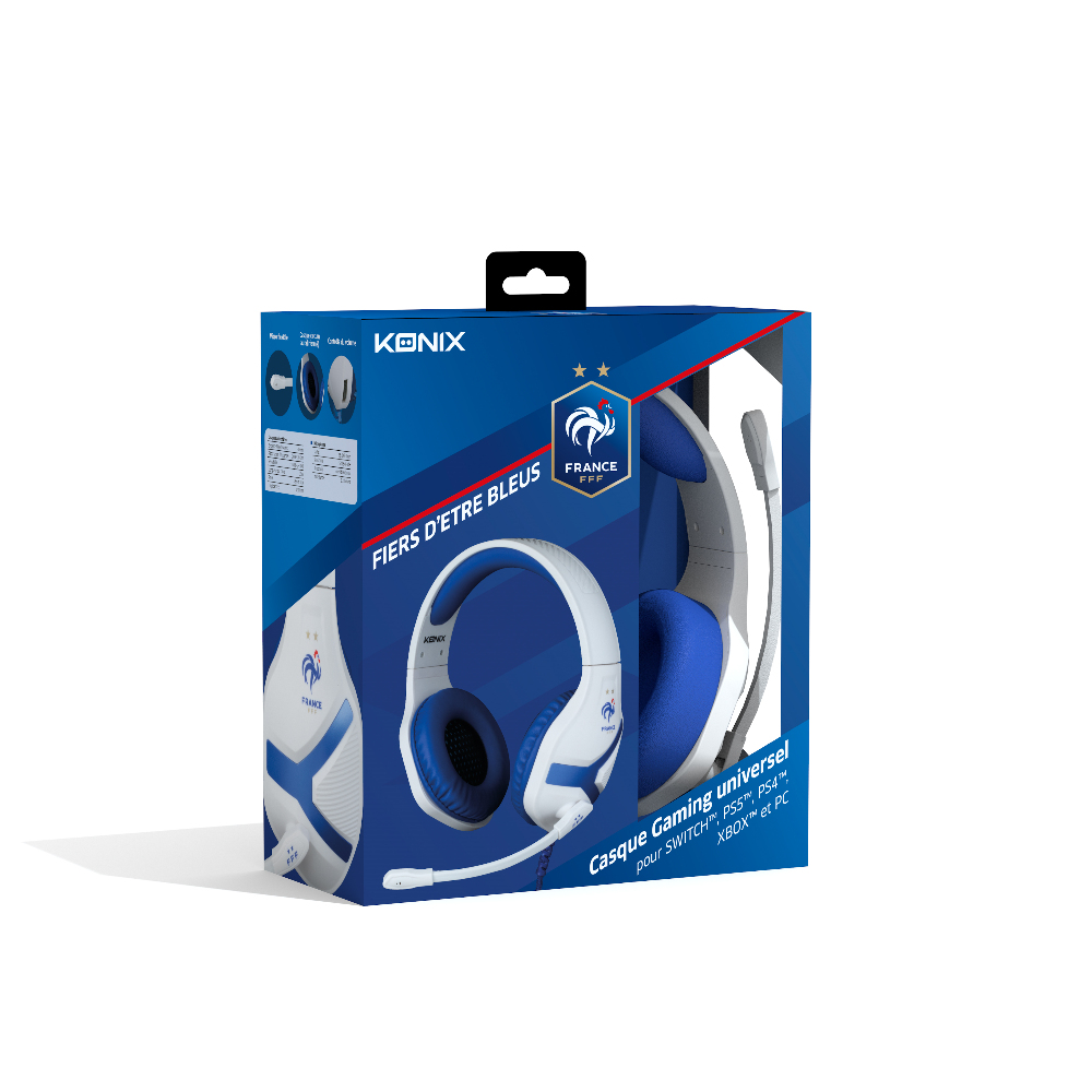 Konix KX FFF NEMESIS WHITE HEADSET – image 6